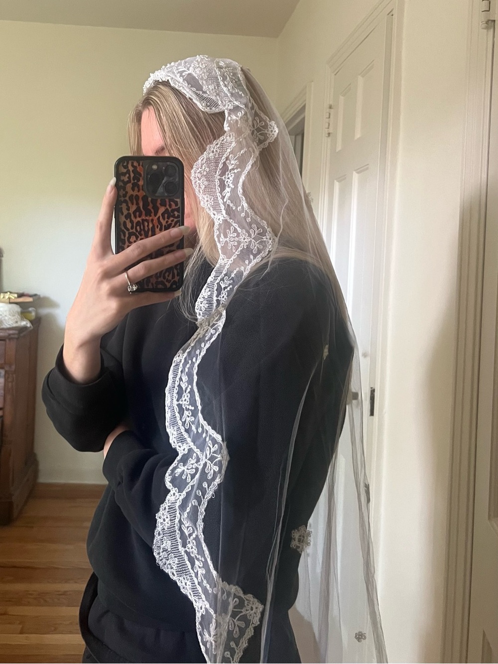 Vintage Juliet Cap Style Wedding Veil